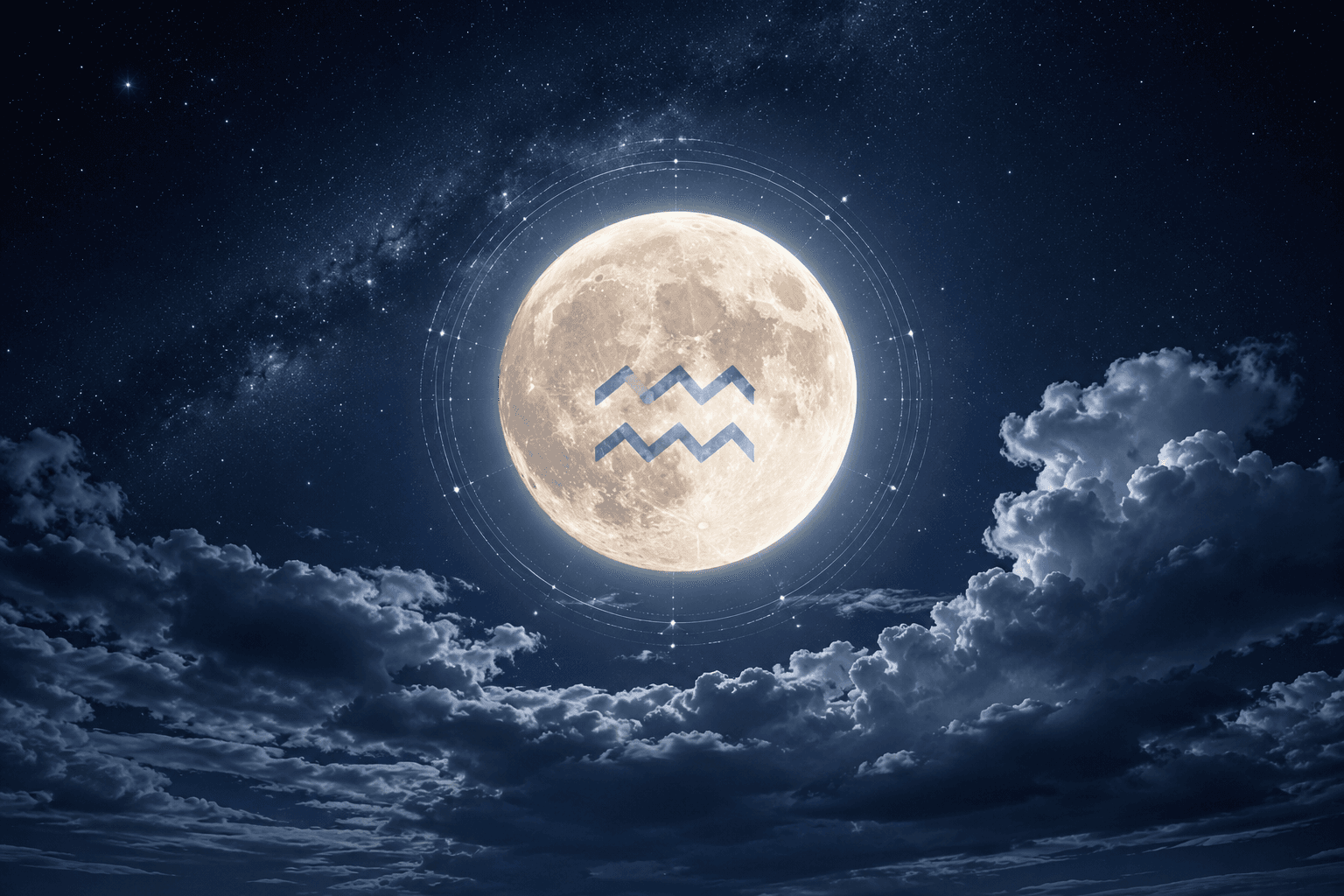 Luna llena en Acuario del 29 de julio de 2026: qué ilumina y por qué no llega sola